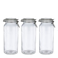 Sogn glasskrukke sett 1,2L 3 stk klar