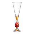 The sparkling devil champagneglass 19cl rød