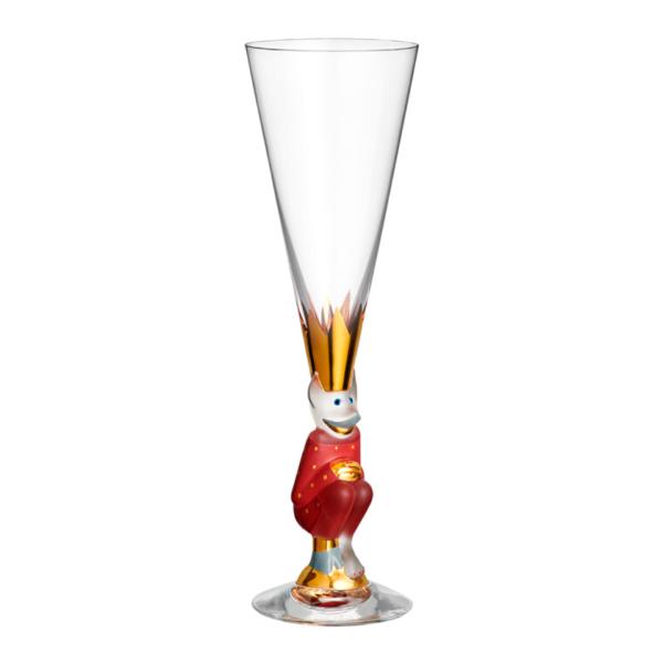 The sparkling devil champagneglass 19cl rød