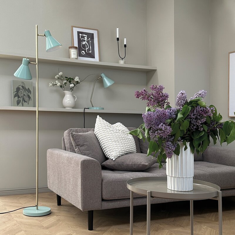 Sleep gulvlampe 165 cm mint