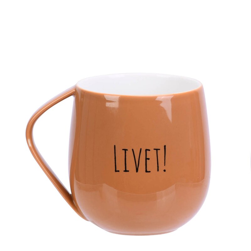 Krus 40 cl livet lys brun