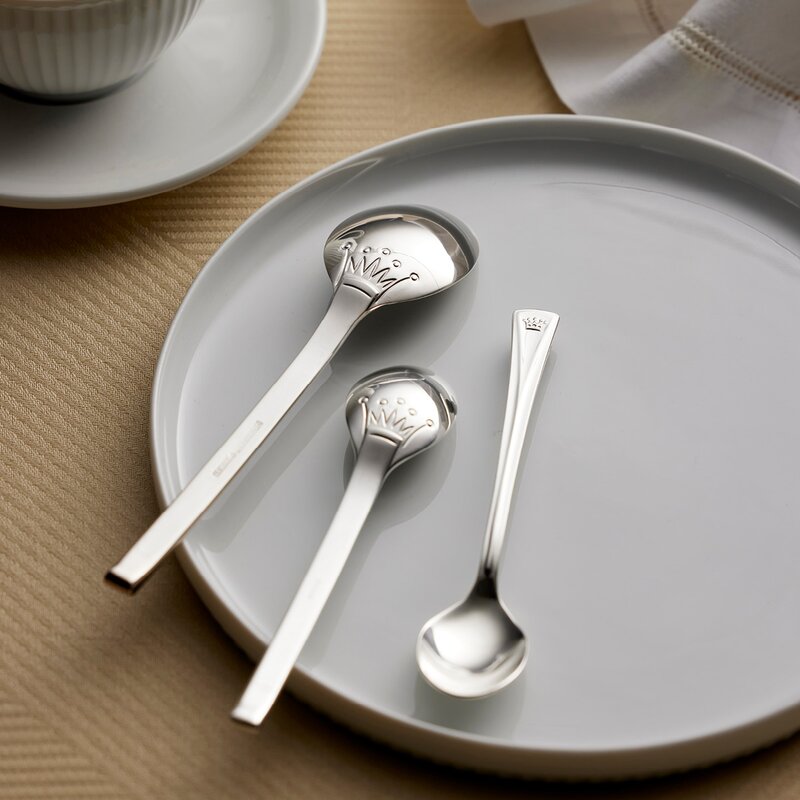 Kungasilver dessertskje/barneskje Leonore 15 cm 830