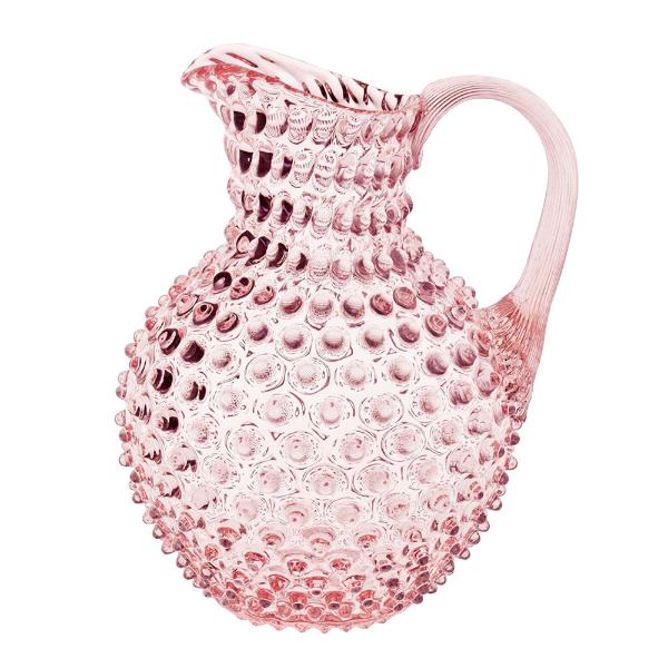 Hobnail karaffel 2L rosaline
