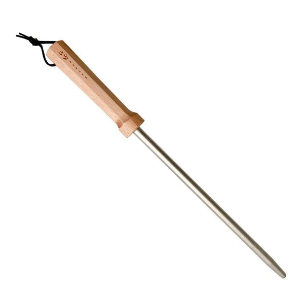 Diamantbryne m/trehåndtak 23 cm
