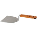 Smashjern/grillspade 29 cm rustfritt stål/Tränsjö-lær