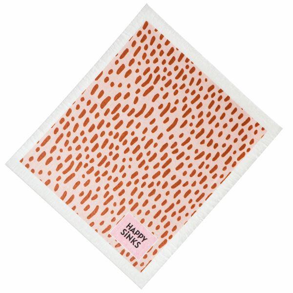 Oppvaskklut 3 stk sienna pink