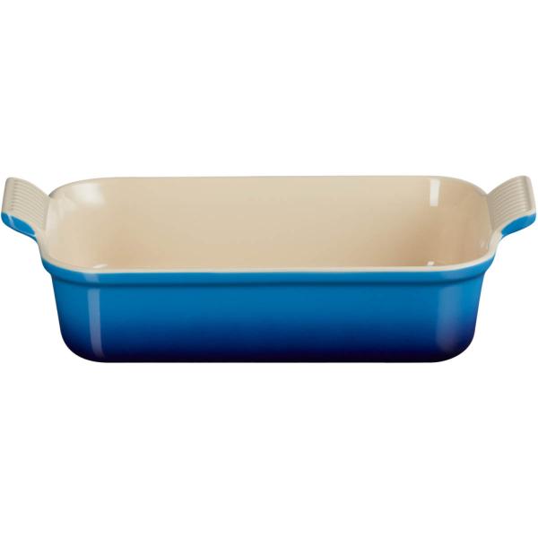 Heritage rektangulær ildfast form 26 cm azure
