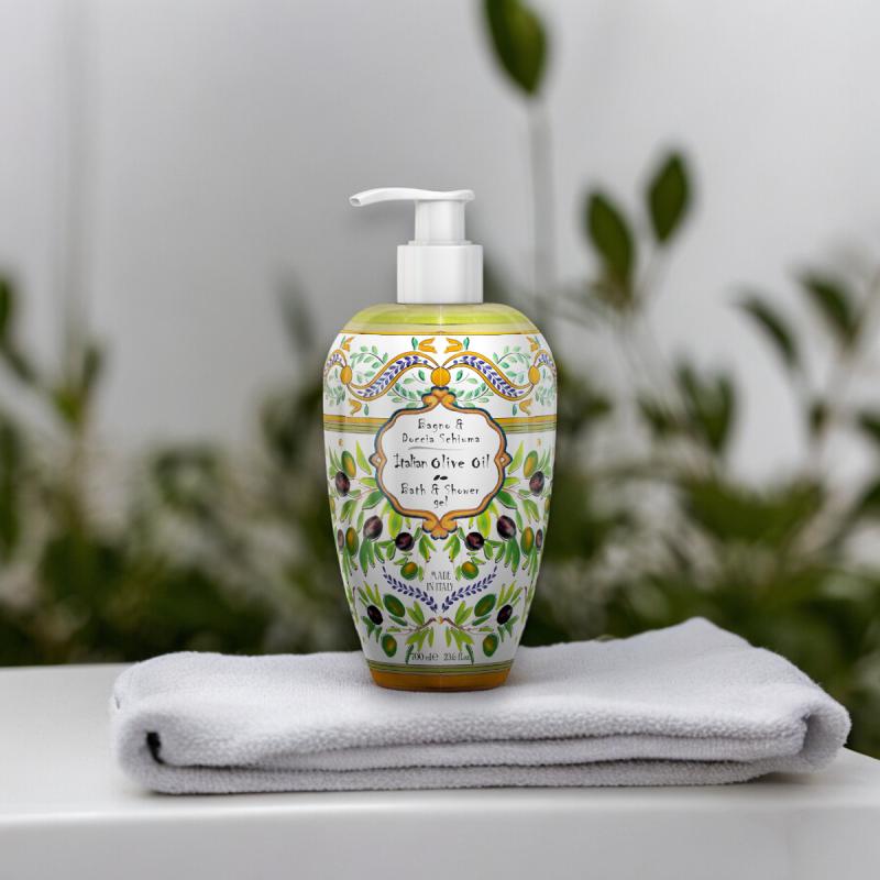 Maioliche bad & dusj 700ml italian olive oil