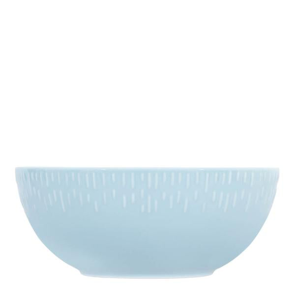 Confetti salatskål 23 cm aqua
