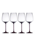 Vienna vinglass 53 cl 4 stk purple