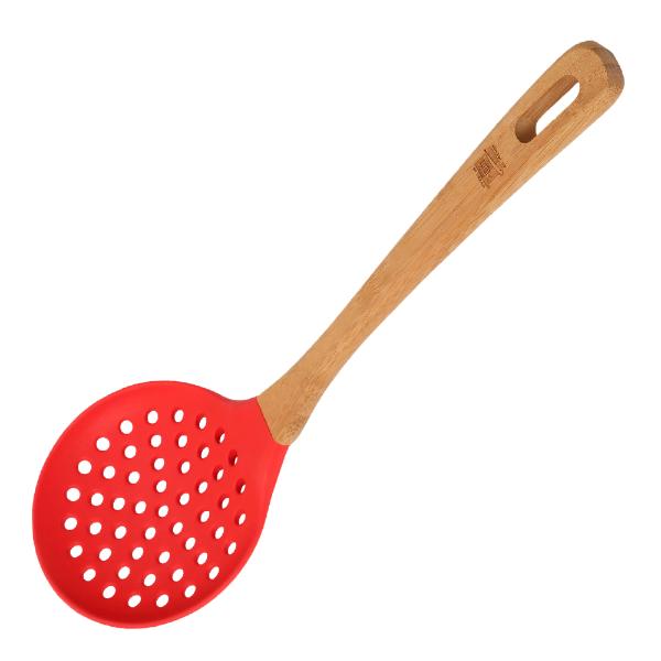 Wok skje med hull silikon