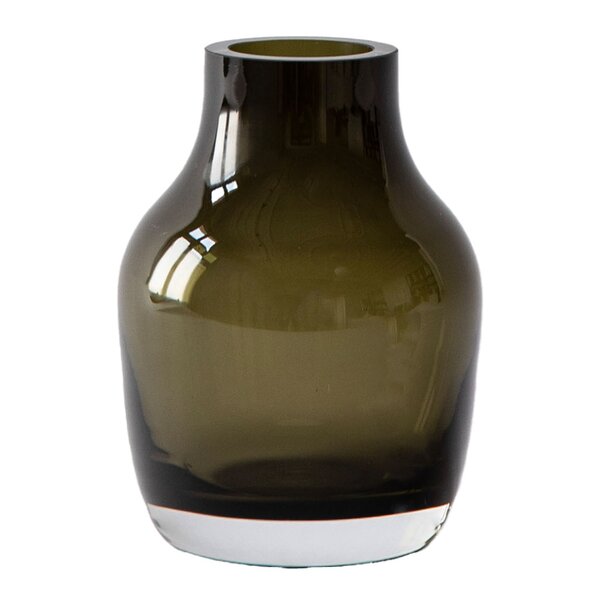 Paloma vase liten 20 cm smoke green