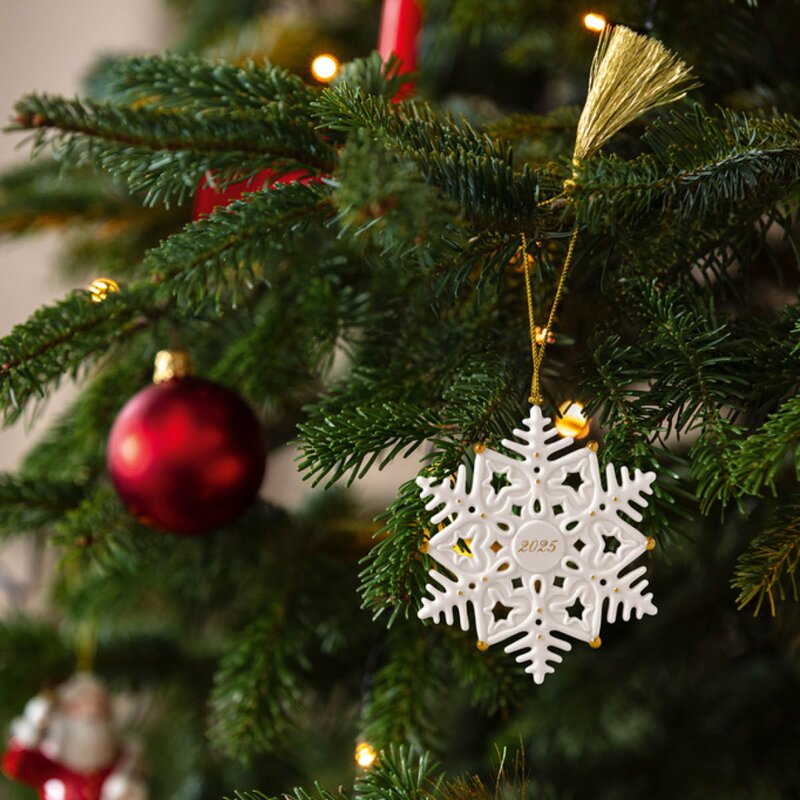 Christmas Classic juletrepynt snøflak 10,5 cm