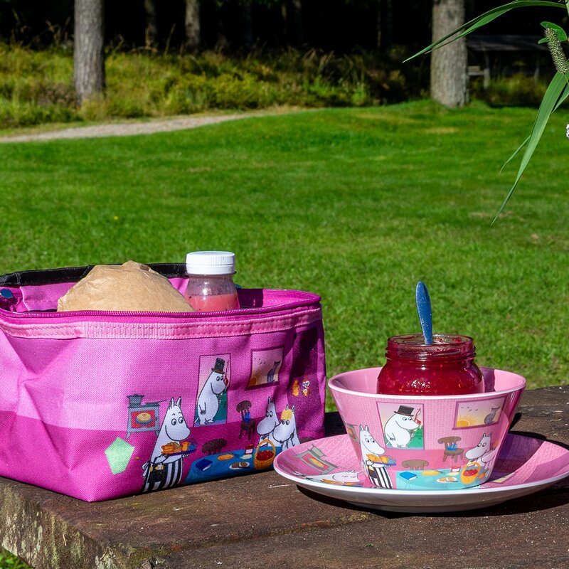 Mummi kjølebag 4,5L tea time rosa