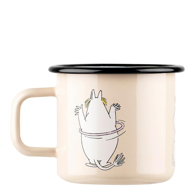Mummikopp Emalje 37 cl Snorkfrøken beige