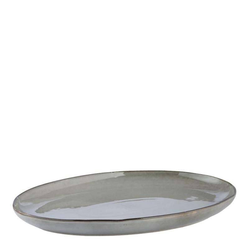 Amera serveringsfat 40x30 cm grå