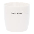 Krus hugs and kisses 30 cl hvit