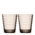 Aino Aalto glass 22 cl 2 stk lin