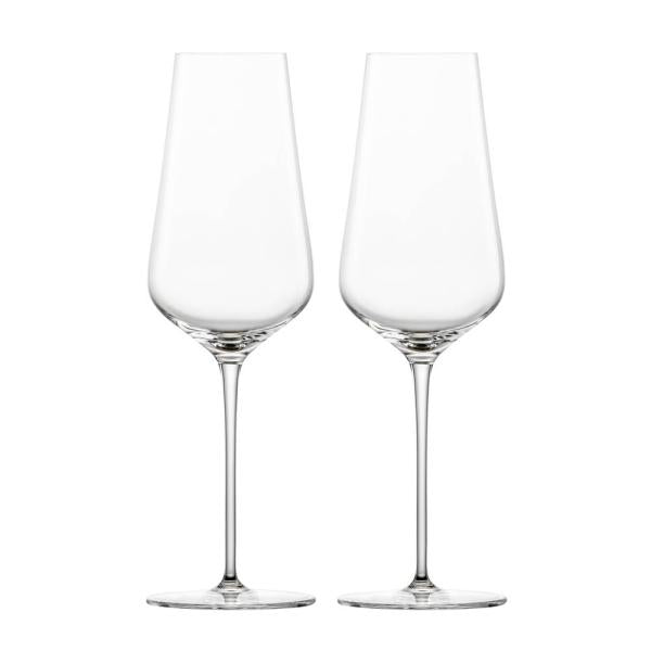 Duo champagneglass 2 stk 38 cl klar