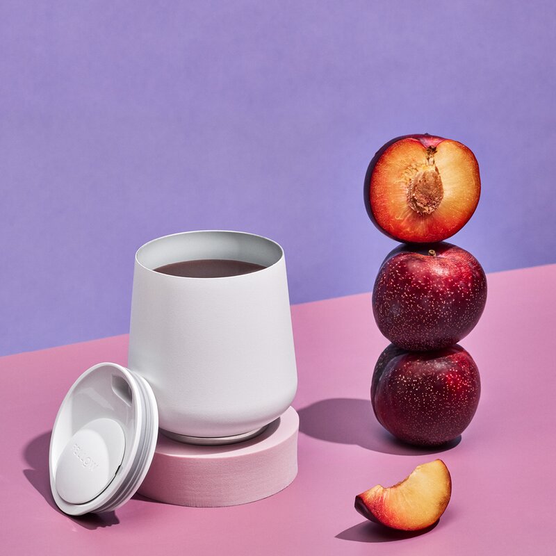 Ruby Wine Tumblers termokopp 35,4 cl matt hvit
