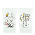 Mummi drammeglass 5 cl 2 stk hattifnatt/mummitrollet