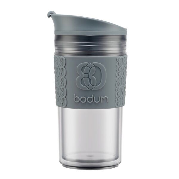 Travel Mug reisekopp 35 cl dobbeltvegg grå