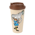 Pippi take away kopp 45 cl hest beige