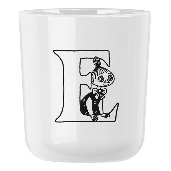 Moomin ABC krus E 20 cl hvit