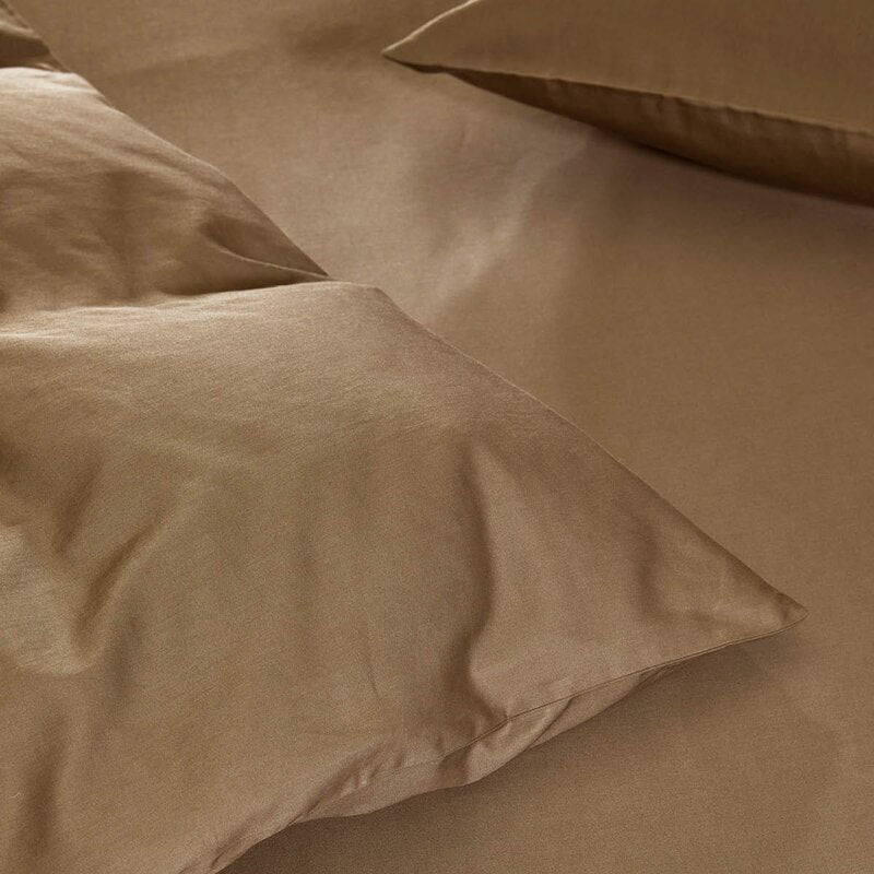 Harmoni sengetøy 140x220 cm gyllen beige
