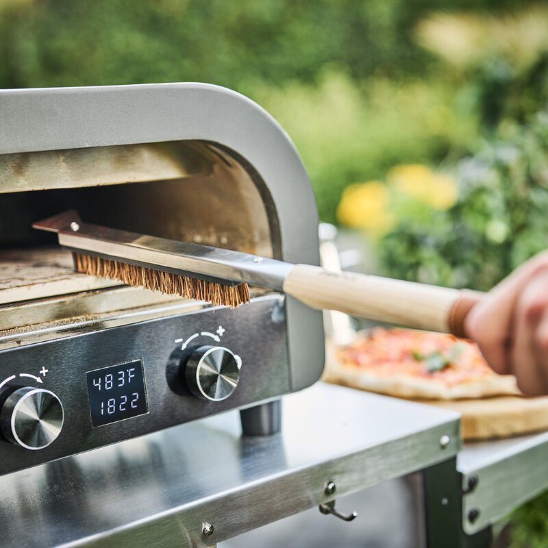 Napo børste til pizzastein natur