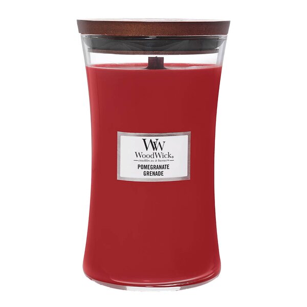 Hourglass duftlys stor pomegranate