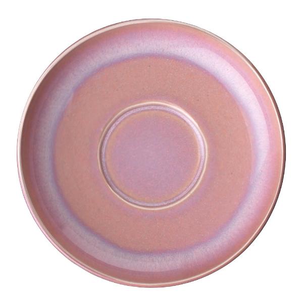 Perlemor coral fat til kaffekopp 16 cm