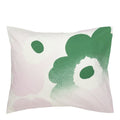 Unikko putetrekk 50x70 cm hvit/rosa/grønn