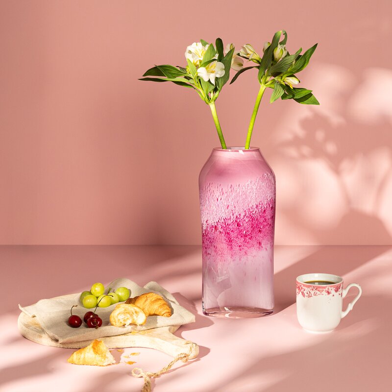 Rosa sløyfe krus 30 cl pink