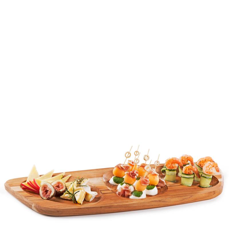 Fat tapas 54x24 cm teak