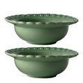 Tulipa dyp tallerken 17 cm 2 stk verona green