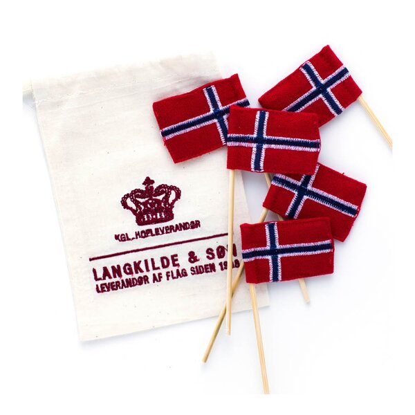 Nordic way kakeflagg 5 stk