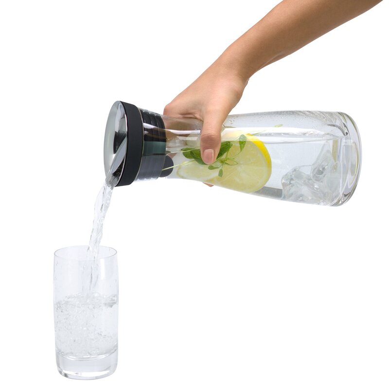Basic vannkaraffel 0,75L stål