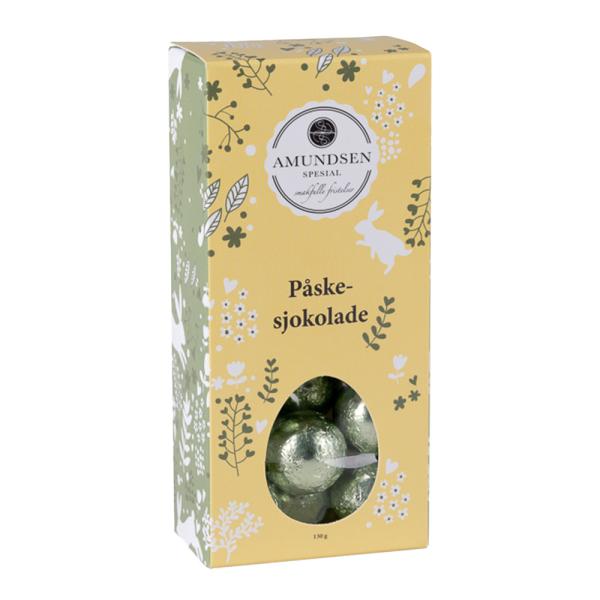Påskesjokolade med hasselnøtt 130g gul