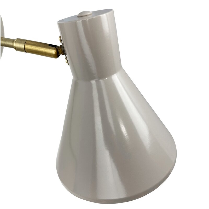 Sleep vegglampe 17 cm beige