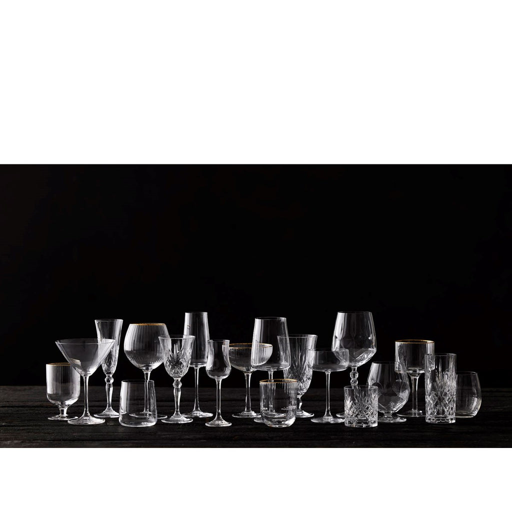 Gin & tonic glass 65 cl 4 stk gold