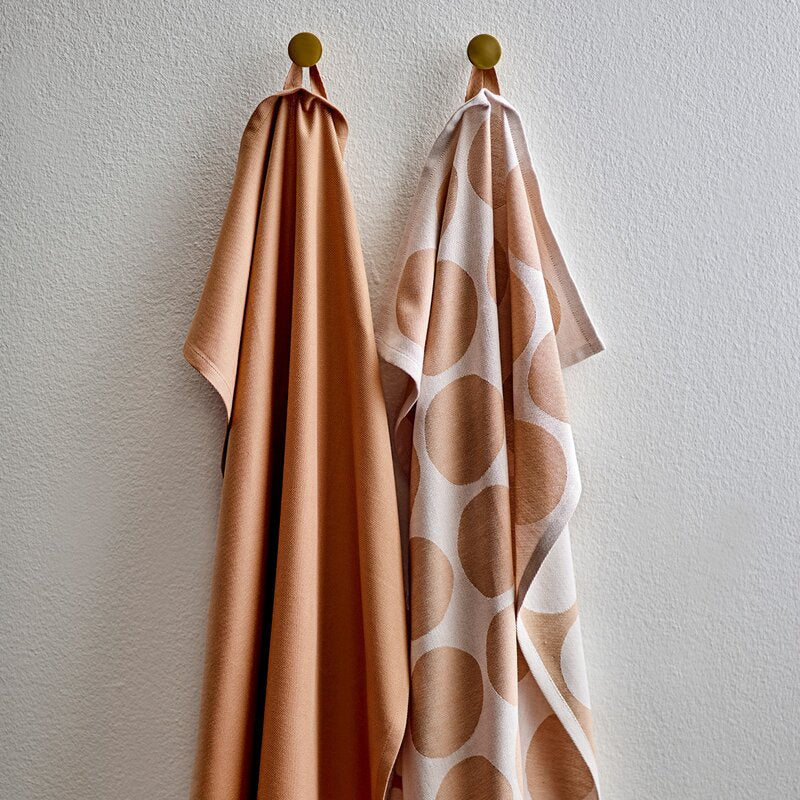 Bubbles kjøkkenhåndkle 50x70 cm 2 stk warm taupe