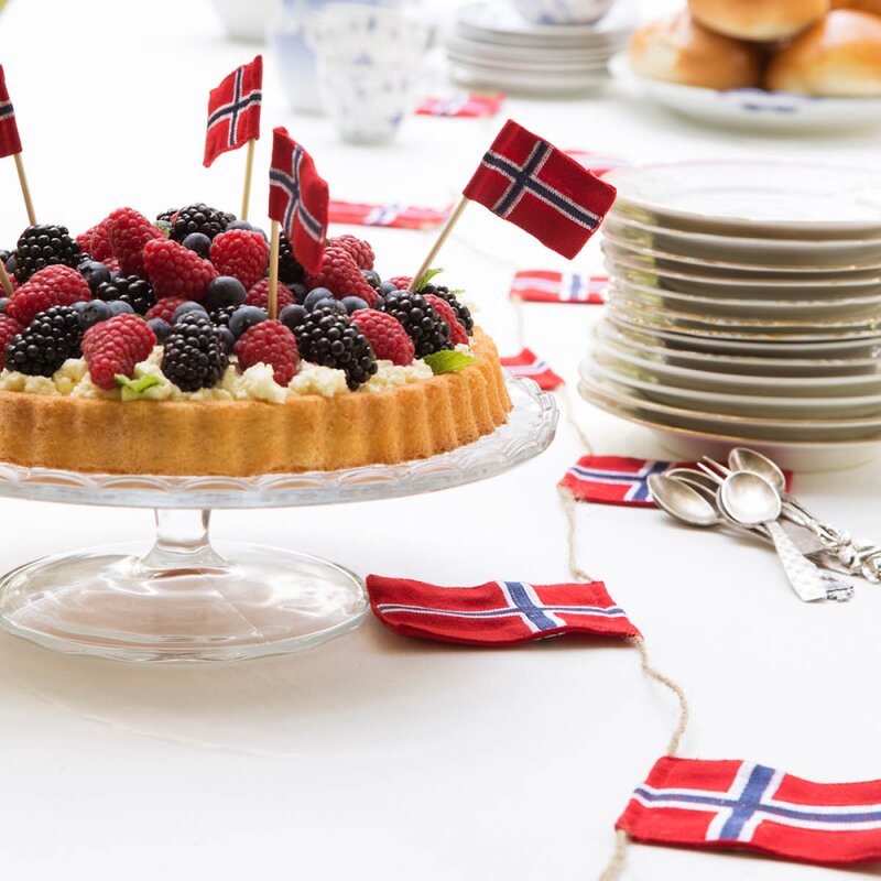 Nordic way kakeflagg 5 stk