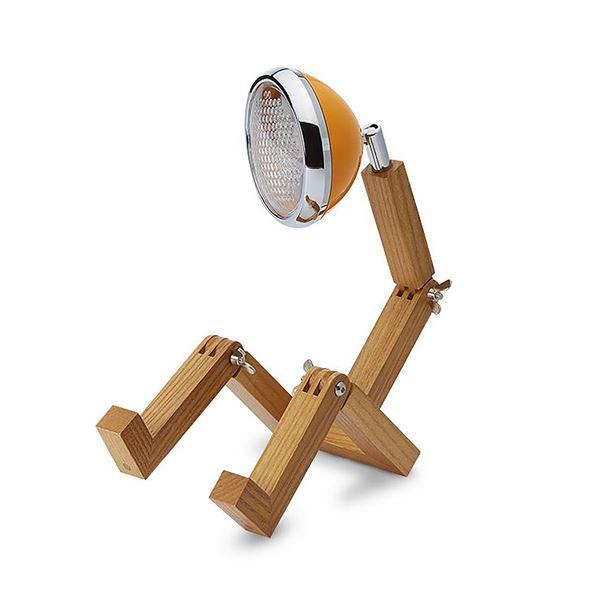 Mini lampe 25,5 cm orange