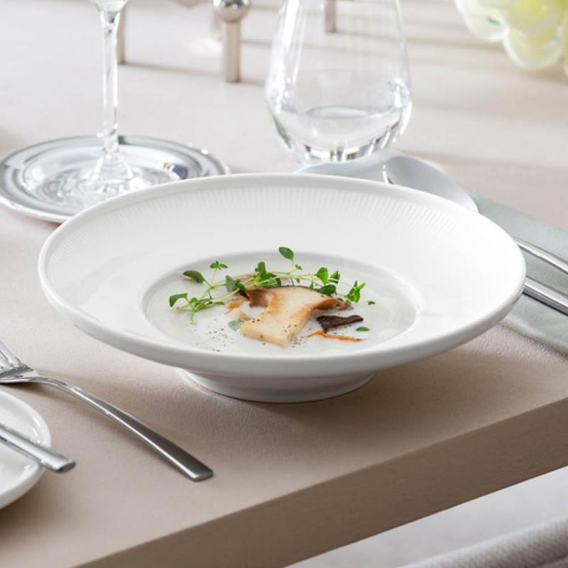 Afina dyp tallerken 25 cm hvit