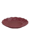 Orient assiett 19 cm vinrød
