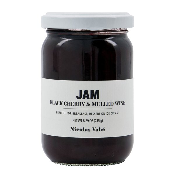 Marmelade svarte kirsebær & gløgg 235g