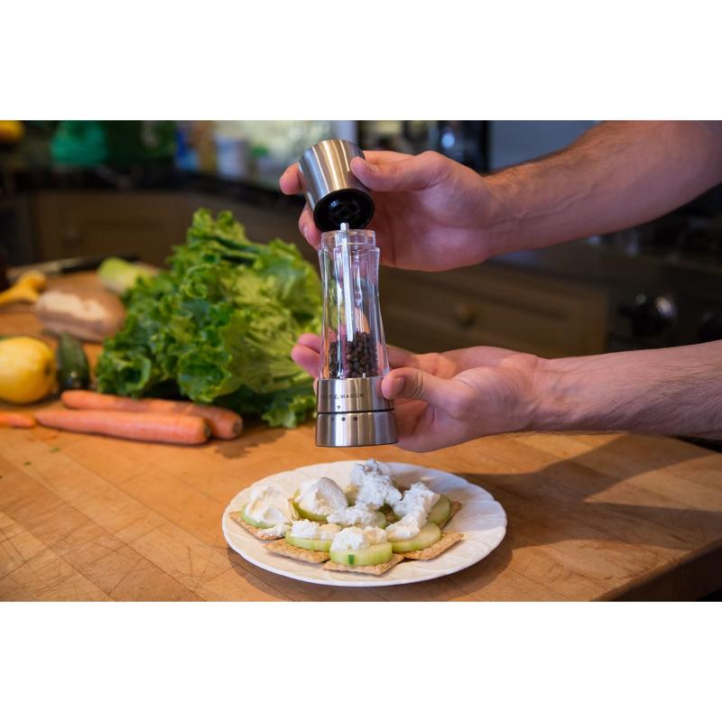 Gourmet Precision - Derwent pepperkvern børstet stål