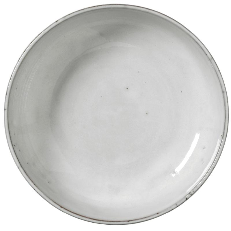 Nordic Sand tallerken dyp 17 cm hvit