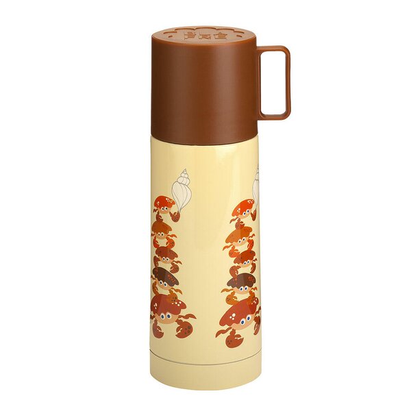 Flo og fjære termos 350 ml gul